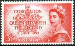 Australia 1953 Coronation SG 264 Fine Mint