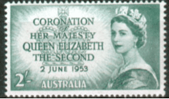 Australia 1953 Coronation SG 266 Fine Mint
