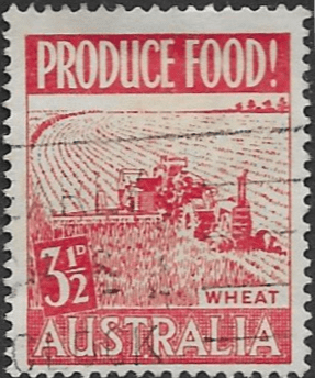 Australia 1953 Food Production 3 1/2d SG 259 Fine Used