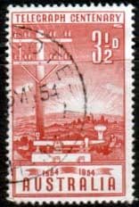 Australia 1954 SG 275 Telegraph Fine Used
