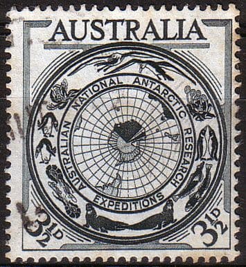 Australia 1954 SG 279 Antarctic Research Fine Used