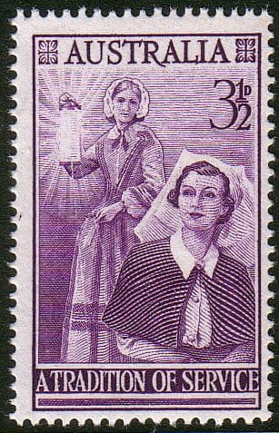 Australia 1955 Nursing Profession SG 287 Fine Mint