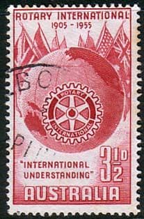 Australia 1955 SG 281 Rotary International Fine Used