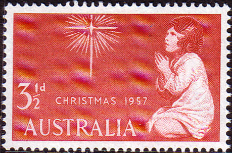 Australia 1957 Christmas SG 298 Fine Mint