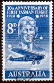 Australia 1958 First Tasman Flight Plane SG 304 Fine Used