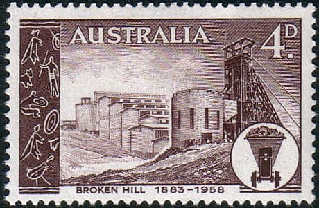 Australia 1958 SG 305 Broken Hill Fine Mint