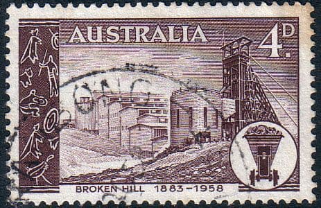 Australia 1958 SG 305 First Broken Hill Fine Used