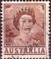 Australia 1959 SG 309 Lisenden Queen Elizabeth Fine Used
