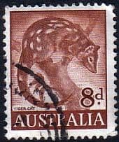 Australia 1959 SG 317 Animal Tiger Cat Fine Used