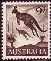 Australia 1959 SG 318 Animal Eastern Grey Kangaroo Fine Mint