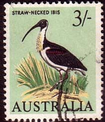 Australia 1964 SG 369 Straw Necked Ibis Fine Used