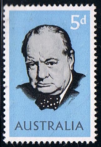 Australia 1966 Churchill Fine Mint