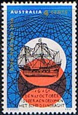 Australia 1966 Dirk Hartogs Landing Fine Mint