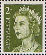 Australia 1966 SG 383 Queen Elizabeth II Head Fine Mint