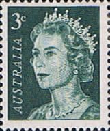 Australia 1966 SG 384 Queen Elizabeth II Head Fine Mint