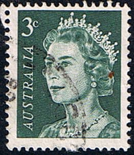 Australia 1966 SG 384 Queen Elizabeth II Head Fine Used