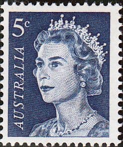 Australia 1966 SG 386c Queen Elizabeth II Head Fine Mint