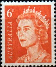 Australia 1966 SG 387a Queen Elizabeth II Head Fine Mint