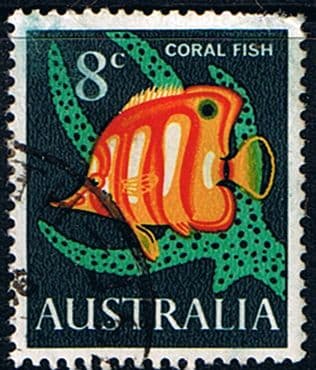 Australia 1966 SG 389 Coral Fish Fine Used