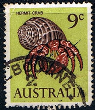 Australia 1966 SG 390 Hermit Crab Fine Used