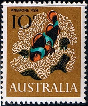 Australia 1966 SG 391 Anemone Fish Fine Mint