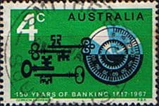 Australia 1967 Australian Banking Fine Used