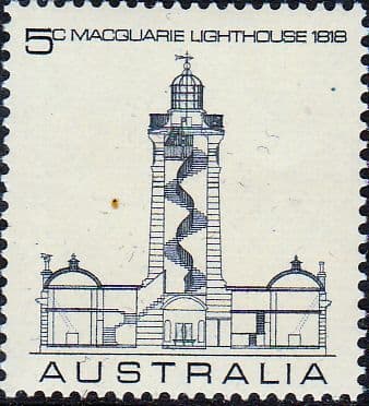 Australia 1968 Macquarie Lighthouse Fine Mint