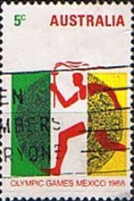 Australia 1968 Mexico Olympic Games SG 428 Fine Used