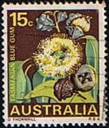 Australia 1968 State Floral Emblems SG 422 Tasmanian Blue Gum Fine Used