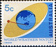 Australia 1968 World Weather Watch SG 417 Fine Mint