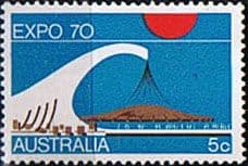 Australia 1970 Expo World Fair Osaka Fine Mint