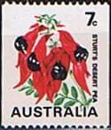 Australia 1970 Flower Coil Stamps SG 468b Fine Mint