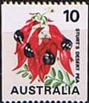 Australia 1970 Flower Coil Stamps SG 468d Fine Mint