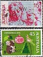 Australia 1976 Christmas Set Fine Used