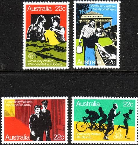 Australia 1980 Community Welfare Set Fine Mint