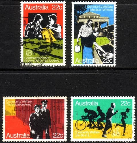 Australia 1980 Community Welfare Set Fine Used