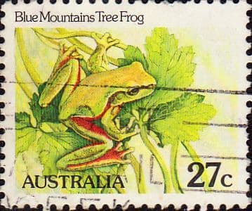 Australia 1981 Blue Mountain Tree Frog SG 790a Fine Used