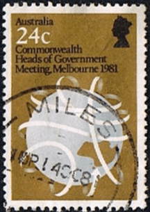 Australia 1981 Commonwealth Heads of Government Meeting SG 831 Fine Used