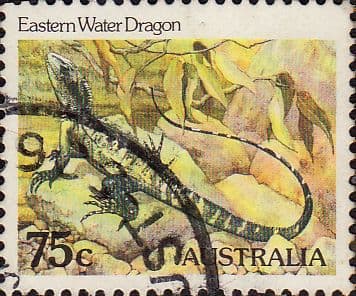 Australia 1981 Eastern Water Dragon SG 801 Fine Used