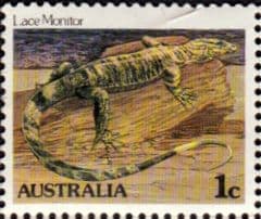 Australia 1981 Lace Monitor Lizzard SG 781 Fine Mint