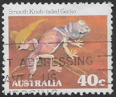 Australia 1981 Smooth knob-tailed Gecko SG 794 Fine Used