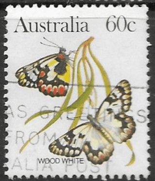 Australia 1981 Wood white (butterfly) SG 798 Fine Used