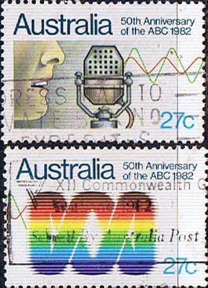 Australia 1982 Australian Broadcasting Commission Set Fine Used
