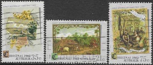 Australia 1982 Christmas Set Fine Used