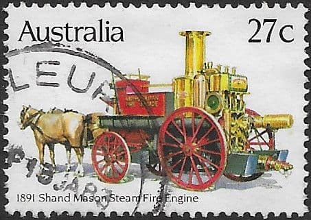 Australia 1982 Historic Fire Engines SG 875 Fine Used