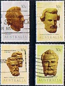 Australia 1983 Explorers of Australia Set Fine Used