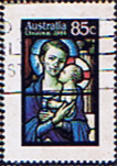 Australia 1984 Christmas Stained-glass Windows SG 950 Fine Used