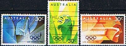 Australia 1984 Olympic Games Set Fine Used