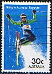 Australia 1984 Skiing SG 916 Fine Used