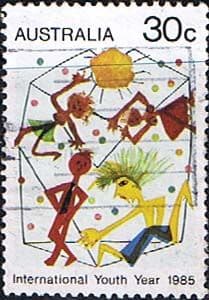 Australia 1985 International Youth Year Fine Used